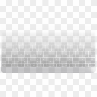 Keyboard Reflection Blur - Computer Keyboard, HD Png Download