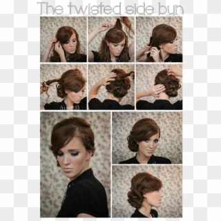 The Twisted Side Bun, HD Png Download