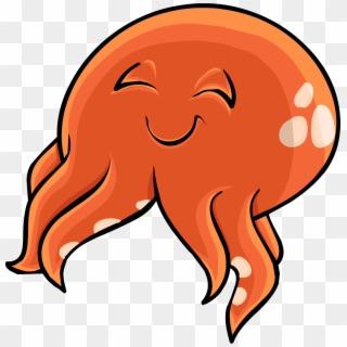 Image - Club Penguin Squid Hat, HD Png Download