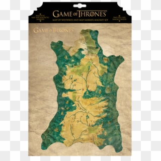 Game Of Thrones Character Map - Dark Horse Game Of Thrones Westeros Map, HD Png Download