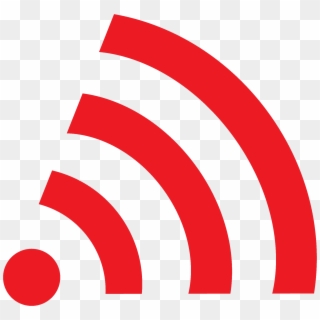 Free Png Download Wifi Icon Red Clipart Png Photo Png - Red Wifi Logo Png, Transparent Png