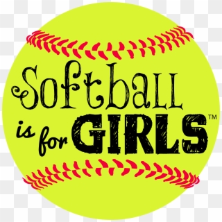 Download For Free - Softball Backgrounds For Girls, HD Png Download