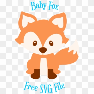 Graphic Freeuse Library Free Fox Pre Png Pixels Baby - Fox Svg File Free, Transparent Png