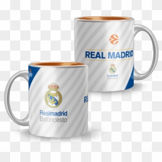 Euroleague Real Madrid Coffee Mug - Mug Real Madrid Png, Transparent Png