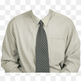Free Png Full Length Dress Shirt With Tie Png - Shirt With Tie Png, Transparent Png