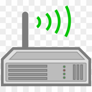Graphic Download Wireless Free On Dumielauxepices Net - Router Clipart, HD Png Download