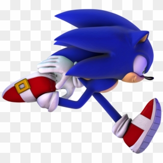 Sonic Running Png - Sonic The Hedgehog, Transparent Png