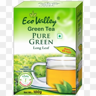 Natural Green Tea Pure Green Long Leaf Green Tea - Mate Cocido, HD Png Download