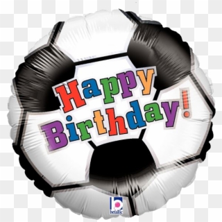 18 Soccer Ball Happy Birthday Balloons All American - Soccer Birthday Balloons, HD Png Download