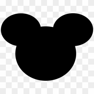 Mickey Mouse Icon Png - Mickey Mouse Head Silhouette, Transparent Png