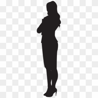 Silhouette Of A Woman Png, Transparent Png