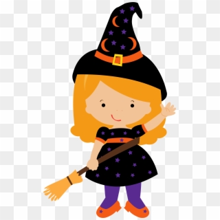 Little Witch Png Clipart Image - Witch Clip Art, Transparent Png