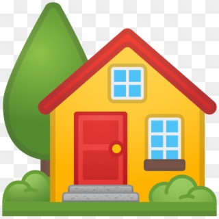 Cartoon Cliparts House - Houses Emoji, HD Png Download
