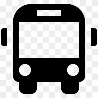 School Bus Front Comments - Bus Icon Png, Transparent Png