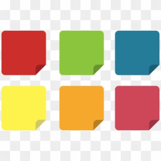 Set Icons, Sticky Notes, Icon, Post-it, Yellow, Office - Post It Notes Icon, HD Png Download