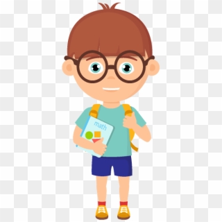 Circle Time Has Started - School Student Cartoon Png, Transparent Png