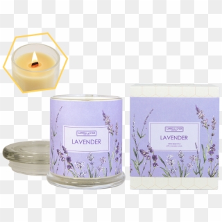Lavender Jar Candle - Candle, HD Png Download