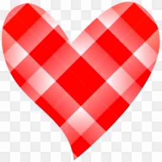 Download Free Printable Clipart And Coloring Pages - Cute Checkered Heart Png, Transparent Png