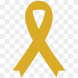 Gold Ribbon Only, HD Png Download
