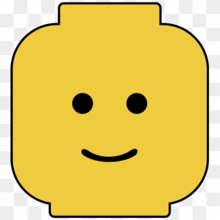 Lego Face Png - Lego Man Head Printable, Transparent Png