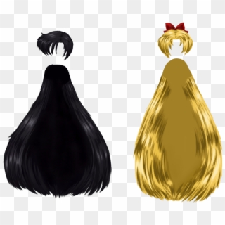Sailor Moon Hair Png - Transparent Sailor Moon Hair, Png Download