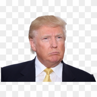 Donald Trump Png - Donald Trump Behind White Background, Transparent Png