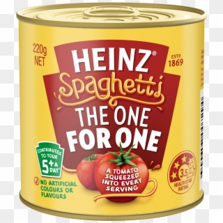 Heinz Spaghetti In Tomato Sauce 220g - Heinz Spaghetti, HD Png Download