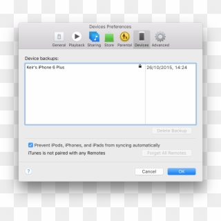 How To Stop Itunes Opening When You Plug In An Iphone - Iphone Can T Restore Backup, HD Png Download