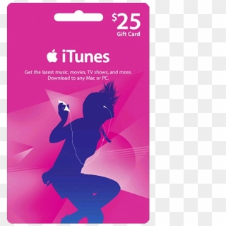 $25 Itunes Gift Card, HD Png Download
