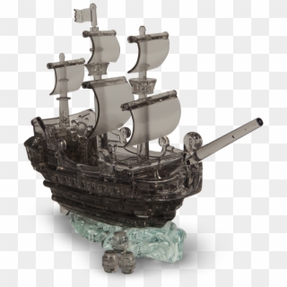Pirate Ship - Deluxe - 3d Crystal Puzzle Pirate Ship, HD Png Download