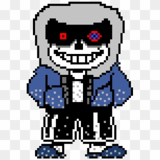 Dusttale Sans Sprite Pixel - Dusttale Sans Sprite, HD Png Download