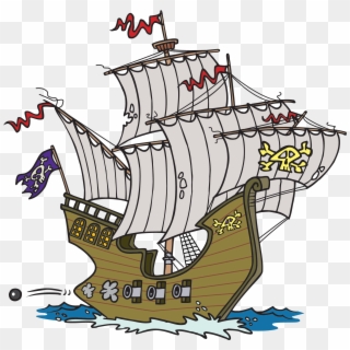 Recent Announcements - Pirate Ships Clip Art, HD Png Download
