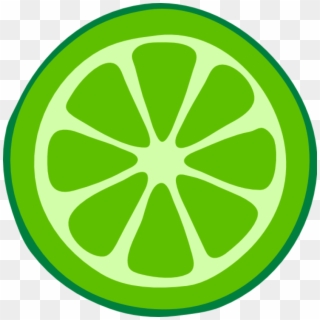 600 X 599 10 - Lime Slice Clipart Png, Transparent Png