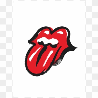 No Filter Tongue 2017 Lithograph The Rolling Stones - Rolling Stones No Filter, HD Png Download