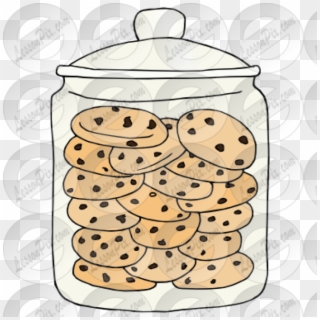 Cookies Jar Clipart Png, Transparent Png
