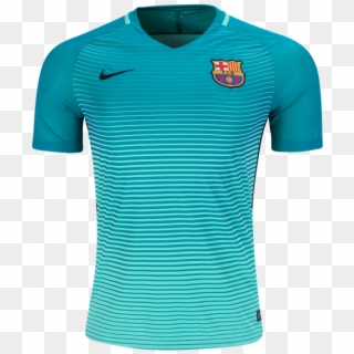 Barcelona 1617 Third Soccer Jersey - Barcelona Jersey Full Sleeve, HD Png Download