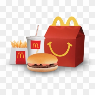 Burger Mcdo Meal - Como Hacer Una Cajita Feliz, HD Png Download