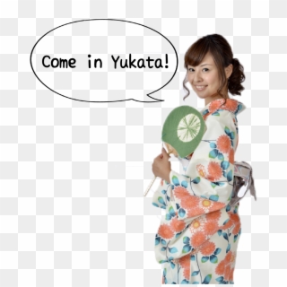 Come Join Us In Your Japanese Summer Attire - Yukata, HD Png Download