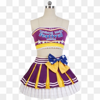Lovelive Nozomi Tojo Cheerleaders Uniform Cosplay Costume - Love Live Nozomi Tojo Cosplay Costume, HD Png Download