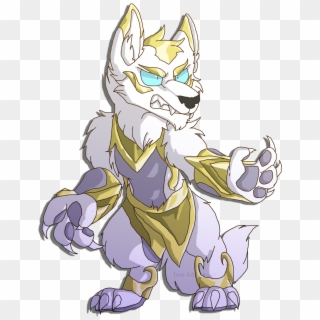 Mordex From Brawlhalla In His Celestial Skin - Cartoon, HD Png Download