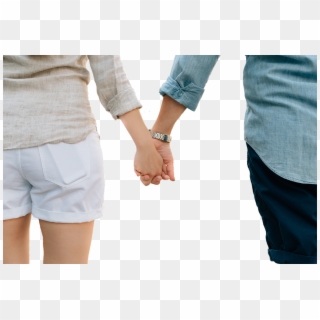 Lovers Together Hand In Hand Love Togetherness - Lovers Hand In Hand, HD Png Download