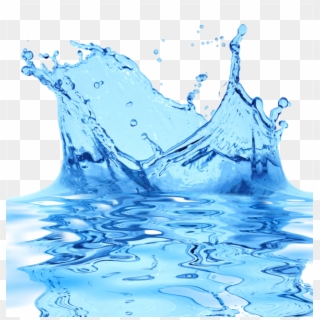 Transparent Water Drop - Splash Water Effect Transparent Background, HD Png Download