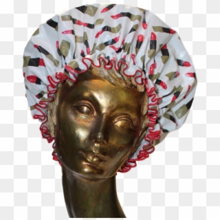 'pucker Up' Shower Cap - Bronze Sculpture, HD Png Download