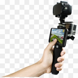 Snap Grip Is An Extendable System Supporting Both Action - Video Camera, HD Png Download