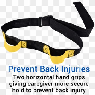 Secure® Two Hand Grip Gait Belt - Strap, HD Png Download