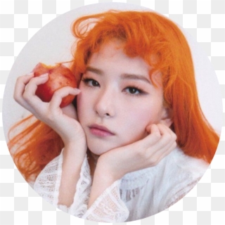 Layouts ⛅ Kang Seulgi Layouts Like&reblog If - Asian With Orange Hair, HD Png Download
