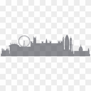 Award-winning Agency - London Skyline Silhouette Png, Transparent Png