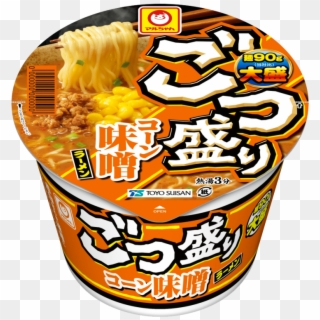 Toyo Suisan Maruchan Gotsumori Corn Miso Ramen Fod - ご つ 盛り 味噌, HD Png Download