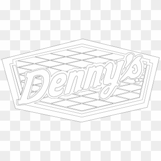 Dennys Logo Png Transparent & Svg Vector Freebie Supply - Line Art, Png Download
