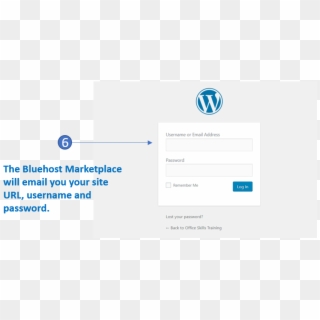 Installing Wordpress On Bluehost - Wordpress, HD Png Download